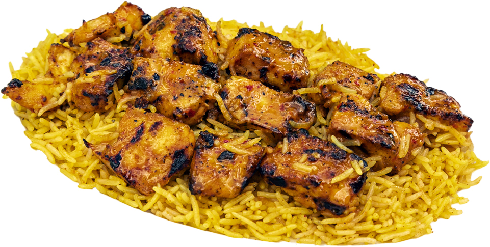chicken and rice peri peri